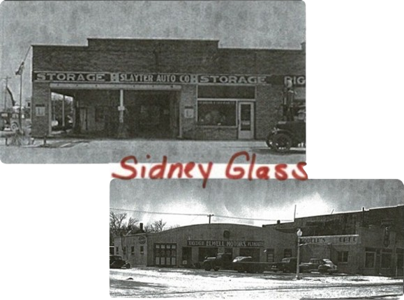 Sidney Glass Old Building Collage